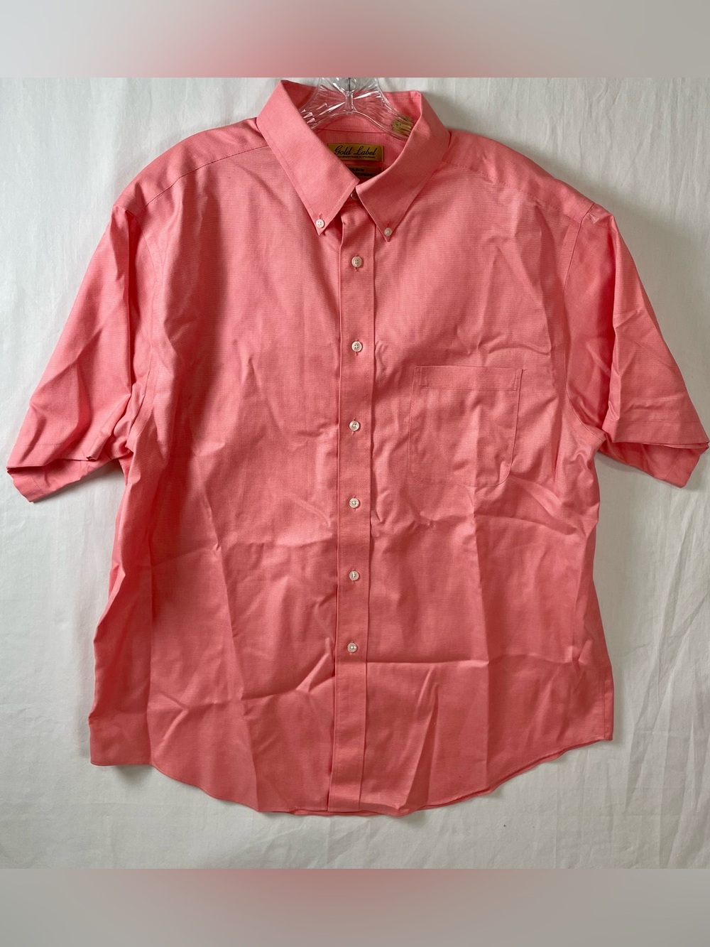 Gold Label Roundtree & Yorke short sleeve dress shirt XL